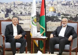 Xitoy elchisi Qatarda HAMAS siyosiy rahbariyati bilan uchrashuv o‘tkazdi фото