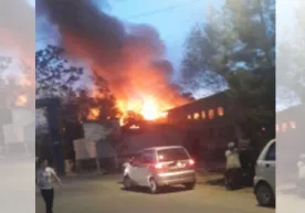 Toshkentda yirik yong‘in sodir bo‘ldi (video) фото