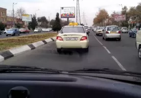 Тошкентда йўналишли ва хусусий таксиларда ҳам карантин қоидалари назорати кучайтирилади фото