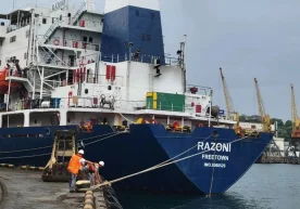 Урушдан кейин Украина портидан чиққан биринчи «Разони» кемасидаги украин донидан харидор воз кечди фото