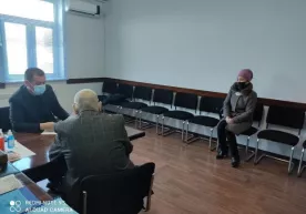 Мажбурий ижро бюроси ҚР бошқармаси бошлиғи Хўжайли туманида сайёр қабул ўтказди фото