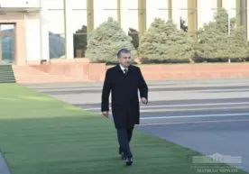 Президент Қорақалпоғистонга жўнаб кетди фото