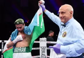 Şahram Giyasov rakibini nakavt etti (video) фото