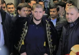 Habib Nurmagomedov Toshkentda dabdabali kutib olindi фото