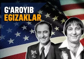 Иккита оилада улғайиб, ўхшаш ҳаёт кечирган эгизаклар фото