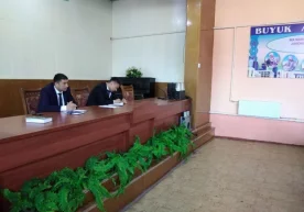 Қува тумани суд раислари, прокурор ва профилактика инспекторлари ўртасида очиқ мулоқот ўтказилди фото