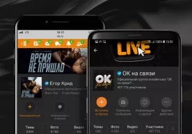 Одноклассники мобил фойдаланувчилар учун қорамтир мавзуни ишга туширди фото