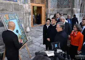 Samarqand obidalari Fransiya delegatsiyasida katta taassurot qoldirdi фото