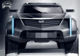 Сирли Cadillac йўлтанламасининг дизайни ошкор бўлди фото