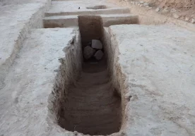 Toshkent viloyatida ming yillik tarixga ega qabr topildi фото