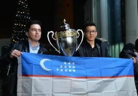 Shaxmat bo‘yicha FIDE jahon chempionati qahramonlari tantanali kutib olindi (Foto) фото