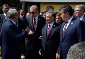 Nazarboyev, Berdimuhamedov, Jeenbekov va Erdo‘g‘an O‘zbekiston prezidentini tabrikladi фото