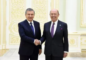 Шавкат Мирзиёев АҚШ савдо вазирини қабул қилди фото