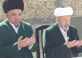 Қашқадарёда янги масжидга тамал тоши қўйилди (фото) фото