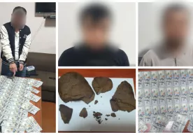 Андижонда 1 кило гашишни 9 минг долларга сотишга уринган шахслар ушланди фото