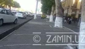 Тошкентда ноодатий «қўлбола автотураргоҳ» пайдо бўлди фото
