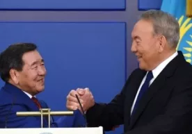 Назарбоев олимпия чемпиони билан «куч синашди» (видео) фото