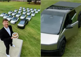 Машҳур америкалик блогер обуначиларига 26 та Tesla совға қилмоқчи фото