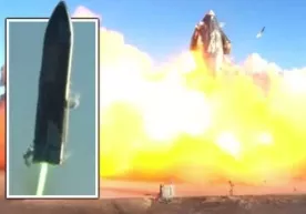 Ilon Maskning sayyoralararo «Starship» kosmik kemasi sinov chog‘i portlab ketdi (video) фото
