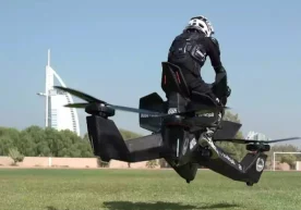 Dubay politsiyasi uchar mototsikllar bilan “qurollanadi” (foto, video) фото