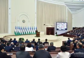 Shavkat Mirziyoyev: O‘zbekistonning tashqi siyosati va «Tolibon» bilan muzokaralar haqida фото