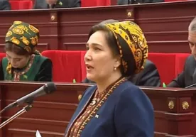Turkmaniston parlamenti rahbari: mehribonim, qahramonim, arkadag‘im (video) фото