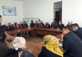 Конимехда “Аёллар дафтари”даги аёллар билан сайёр қабул ўтказилди фото