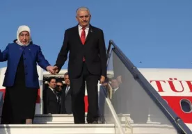 Binali Yildirim Oʻzbekistonga keldi фото