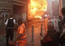 Лондон метросида портлаш юз берди (видео) фото