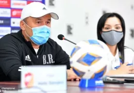 "Li Man" bilan uchrashuvdan oldin Ro‘ziqul Berdiyev ishtirokidagi matbuot anjumani фото