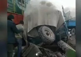 Андижонда поезд ва трактор тўқнашуви содир бўлди (видео) фото