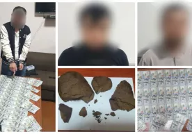 Андижонда 1 килограмм гиёҳванд моддани сотмоқчи бўлган жиноий гуруҳ аъзолари қўлга олинди фото
