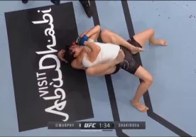 Ўзбекистонлик спортчи UFCдаги илк жангида мағлуб бўлди (видео) фото