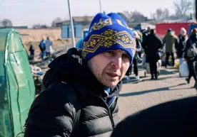 Зеленскийнинг ўзбекистонлик қиёфадошини Путиннинг қиёфадоши Киевдан қутқариб олиб чиқди фото