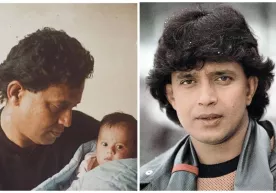 Chiqindixonadan topib olgan chaqaloqni o‘z farzandidek voyaga yetkazgan Mithun Chakraborti 73 yoshda (foto) фото