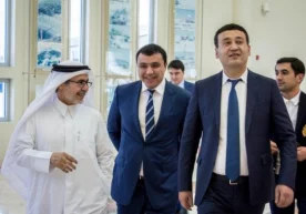 ЎФФнинг янги президенти Қатарда учрашувлар ўтказмоқда фото