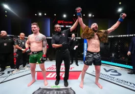 UFC Vegas 104 tournament. The main card featured interesting fights фото