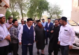 Shayxul islom, muftiy Muhammad Taqiy Usmoniy yurtimizda (foto) фото
