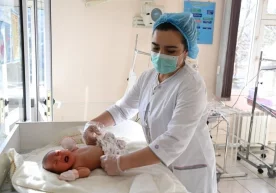 Янги йилнинг биринчи суткасида туғилиш бўйича рекорд қайд этилди фото