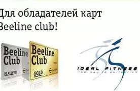 Ideal Fitness фитнес-маркази Beeline Club карталари эгаларига чегирмалар тақдим этади фото