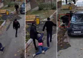Toshkentda ikki shaxs yosh qizni majburlab mashinada olib qochdi (video) фото