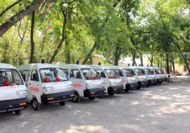 UzAuto Motors Tojikistonga tez yordam avtomobillarini yubordi фото