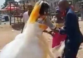 Nigeriyalik ayol erining ikkinchi xotinga uylanish marosimini yo‘qqa chiqardi фото