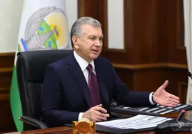 Shavkat Mirziyoyev yaylovlardan samarali foydalanish bo‘yicha taqdimot bilan tanishdi фото