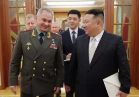 Сергей Шойгу Ким Чен Ин билан учрашди — нималарни муҳокама қилишди? фото