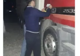 Тошкентда қидирув эълон қилинган қиммат юк машинаси Фарғонада ушланди фото