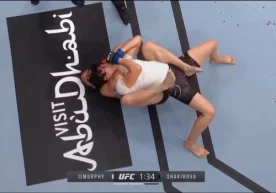 Ўзбекистонлик спортчи UFCдаги илк жангида мағлуб бўлди (видео) фото