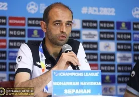 "Sepaxon" bosh murabbiyi Muharram Navidkiya: "Paxtakor" kuchli futbolchilarga ega, taktik shakllangan jamoa" фото