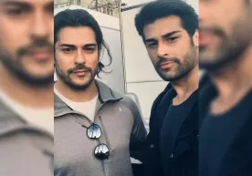 Turk aktyori Burak O‘zchivitning qiyofadoshi Burak Xon o‘zbek serialida suratga tushmoqda фото