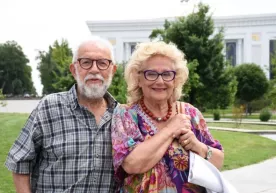 Italiyalik chol-kampir O‘zbekistonga birdek oshufta bo‘lishdi (foto) фото